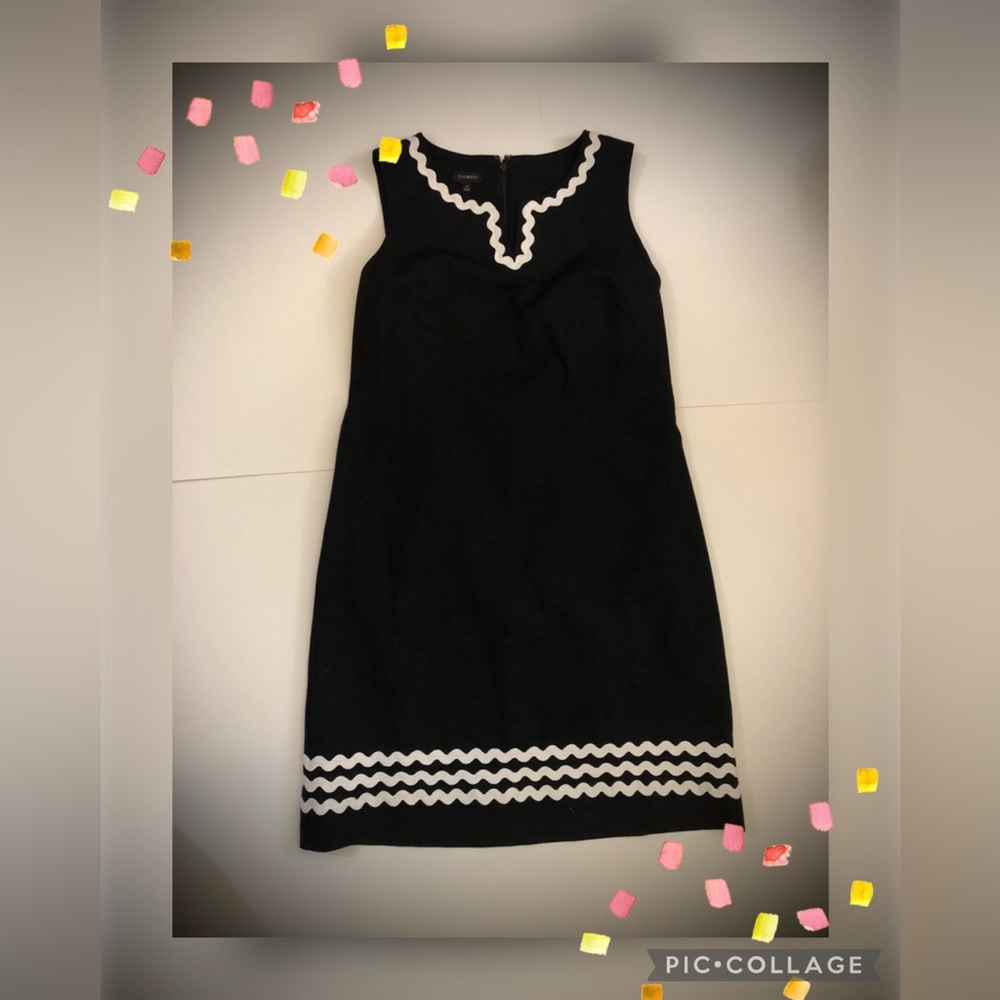 (2)Talbots black dress